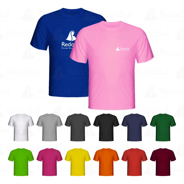 Camiseta Colorida Personalizada