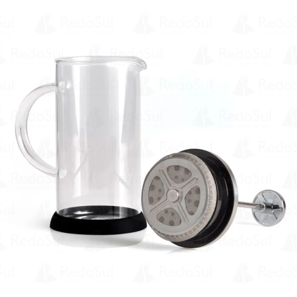 Cafeteira Francesa personalizada em vidro de 350 ml Cafeteira Francesa personalizada em vidro de 350 ml