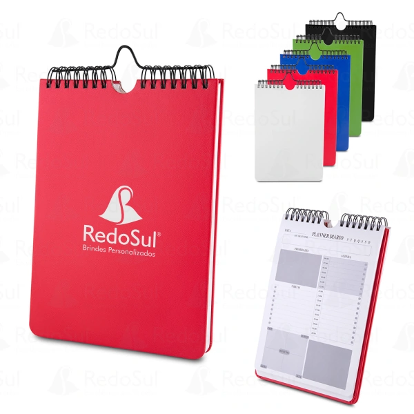 Caderno Personalizado Planner com capa em PU