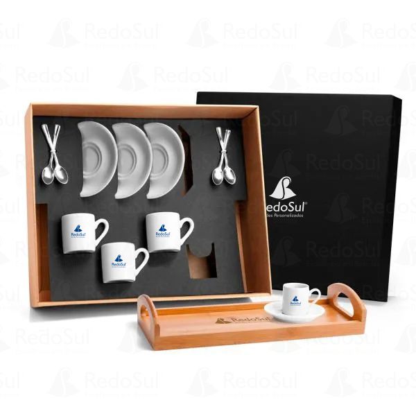 kit personalizado para cafézinho com 2 xícaras e acessórios kit personalizado para cafézinho com 2 xícaras e acessórios
