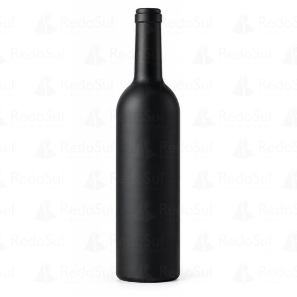 Kit Vinho Personalizado Formato Garrafa com 4 Peças