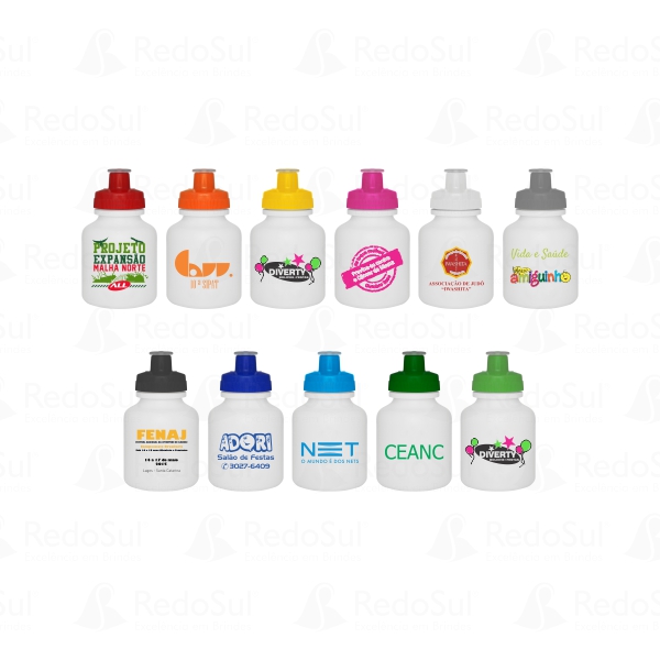 Squeeze personalizado Corpo Branco 300ml