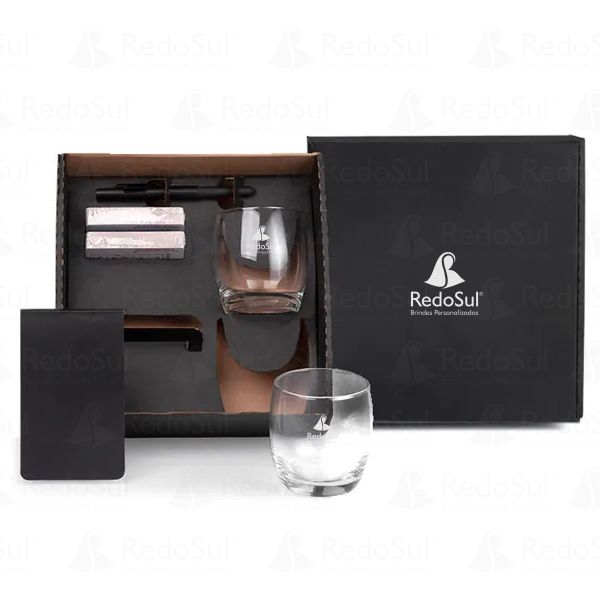 RD 7090013-Kit Whisky personalizado com 6 peças