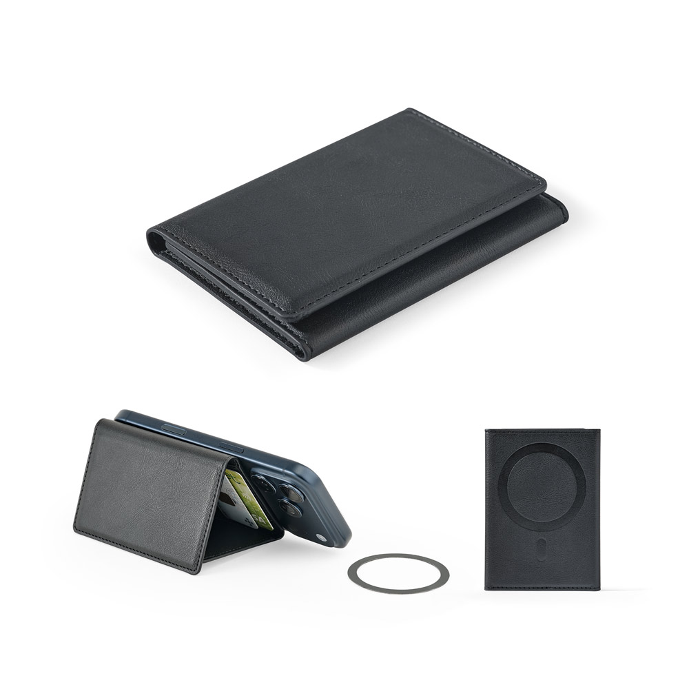 Carteira magnética personalizada com bloqueio RFID