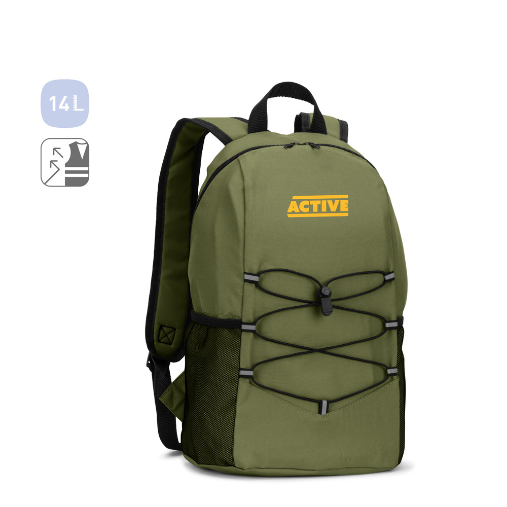 Mochila em poliéster 600D Personalizada 14 L
