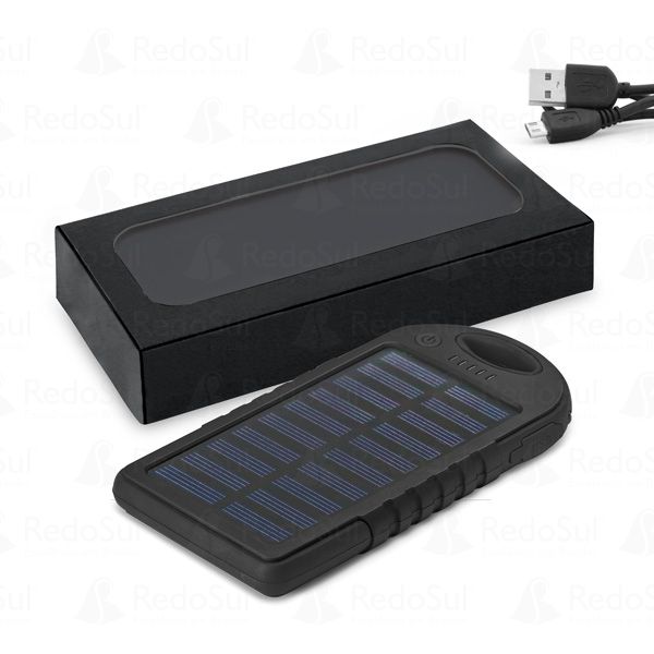 RD 97371-Carregador Portátil Solar Personalizado