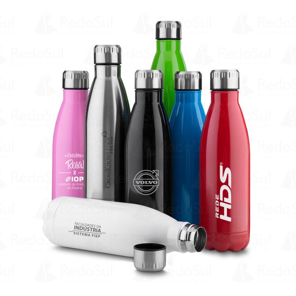 Garrafa em Aço Inoxidável Personalizada 750 ml