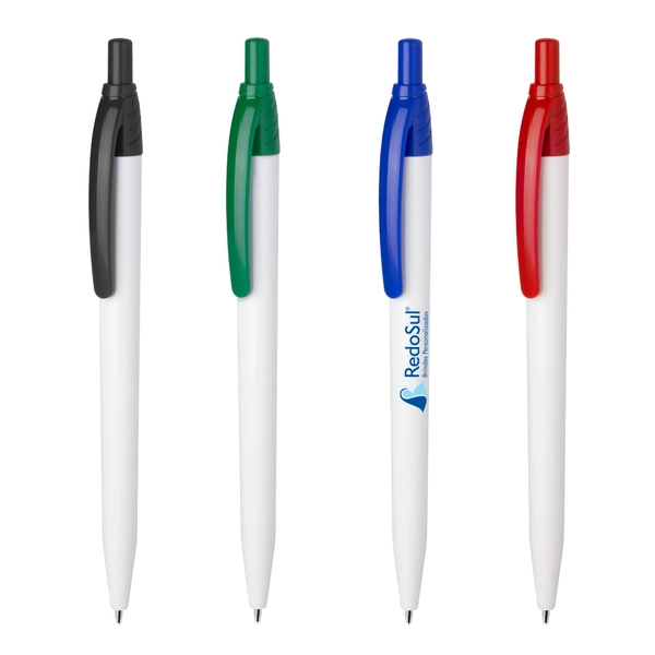 RD 303 B-Caneta plástica Personalizada