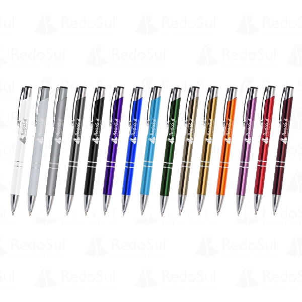 Caneta em Alumínio Personalizada