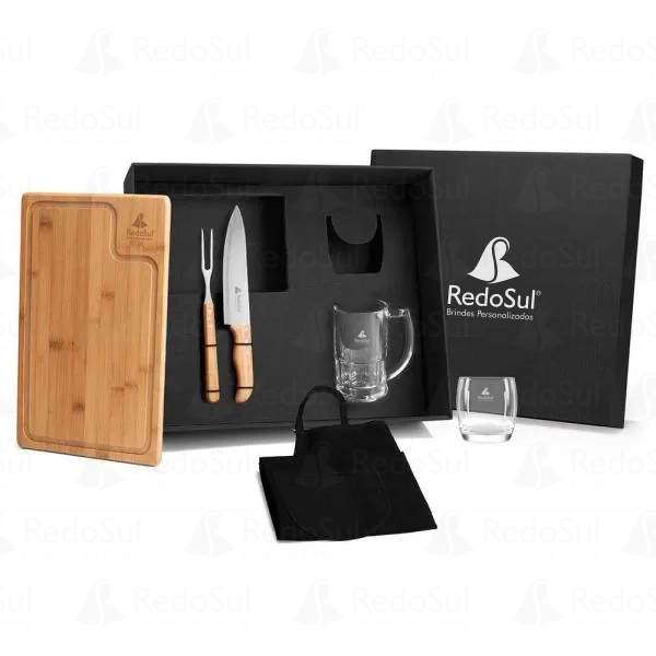 Kit Churrasco personalizado 6 peças