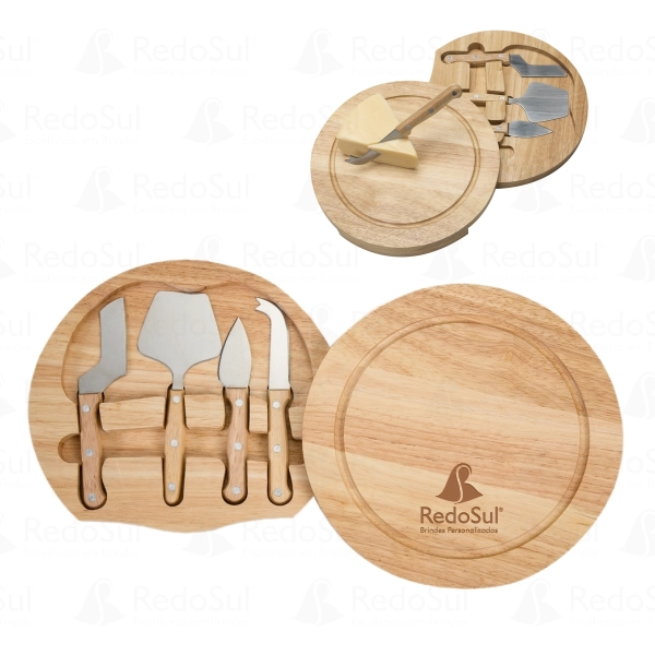 RD 7608542-kit Queijo 5 peças personalizado