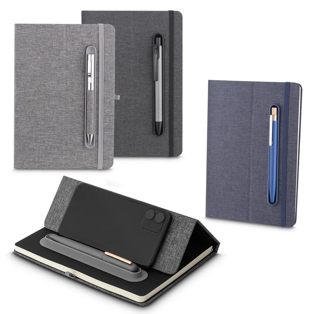 Caderno Personalizado de Anotações ecológico 21 x 14 cm