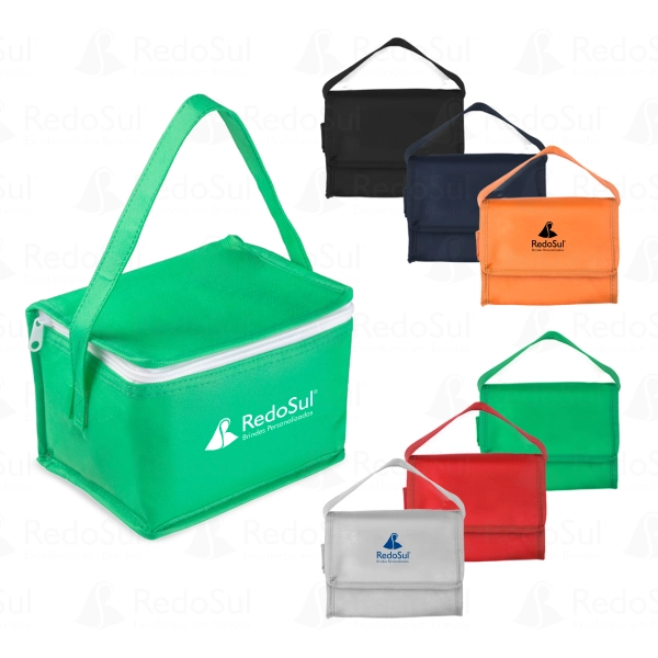 RD 822200-Bolsa Térmica Personalizada em TNT 80 gramas 3,2 Litros
