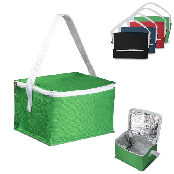 Bolsa Térmica personalizada em Poliéster 600D tamanho 19 x14 x 12 cm