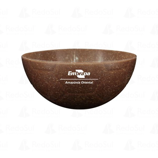 Petisqueira Futebol Personalizada em Fibra de Coco 240 ml