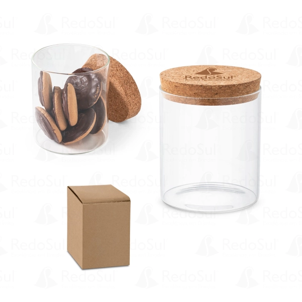 Frasco em vidro personalizado 700 ml