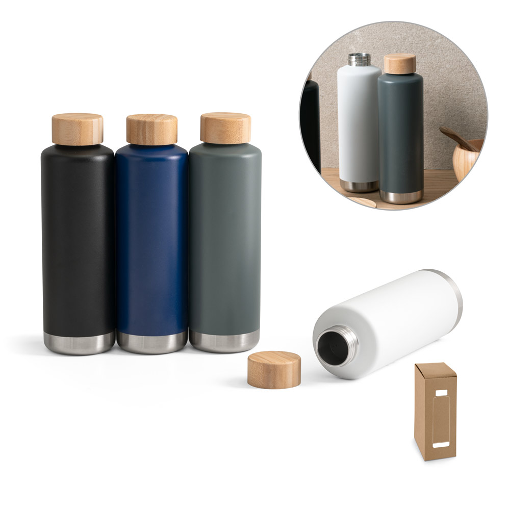 RD 94662-Squeeze com parede dupla Personalizado 640 ml