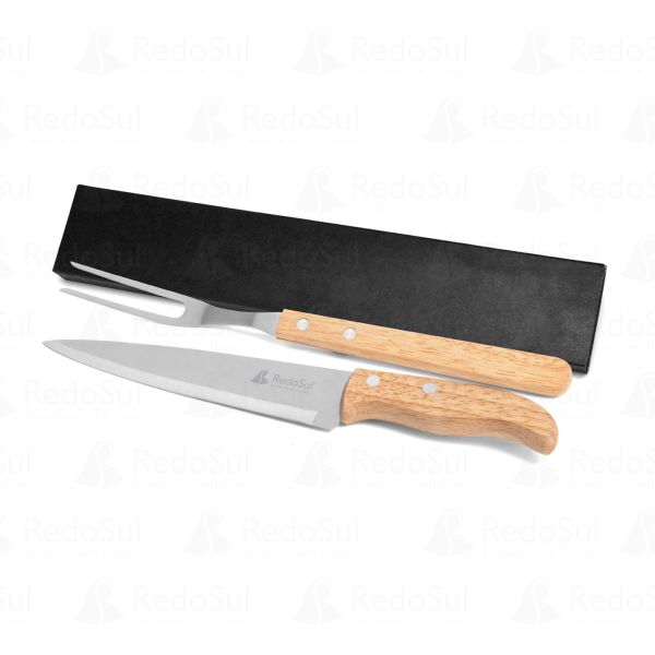 RD 7090406-Kit churrasco personalizado 2 peças