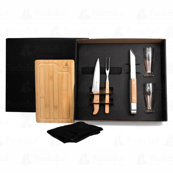 RD 7090253-Kit para churrasco 7 peças personalizado