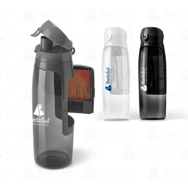 RD 94620-Squeeze Personalizado 800 ml com porta cartões