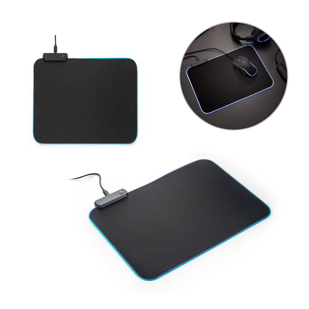 Mouse pad Gamer personalizado em poliéster com base antiderrapante em borracha